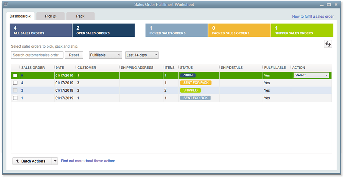 Improved & Managing Sales Order & also maintain Inventory Items - Screenshot