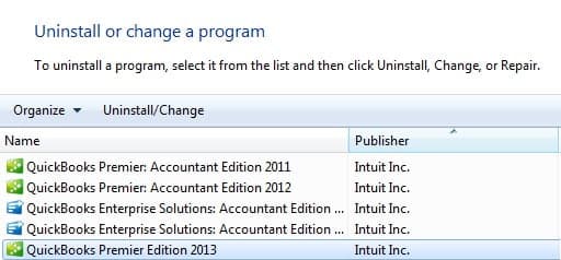 Uninstall and reinstall the QuickBooks file or program 