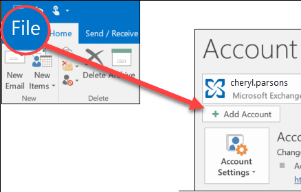 Add email to outlook - Crash com error