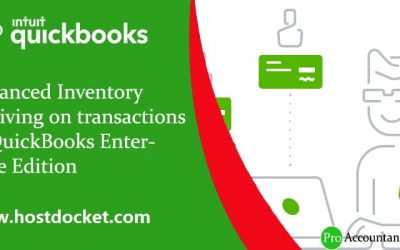 How to Enhanced Inventory Receiving on Transactions in QuickBooks Enterprise?