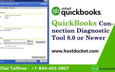 How to Use QuickBooks Connection Diagnostic Tool?