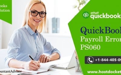 QuickBooks Payroll Error PS060 – Quick Fixes to tackle it