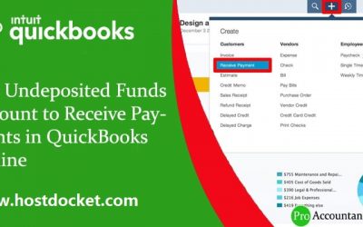 How to Use Undeposited Funds Account to Receive Payments in QuickBooks Online?