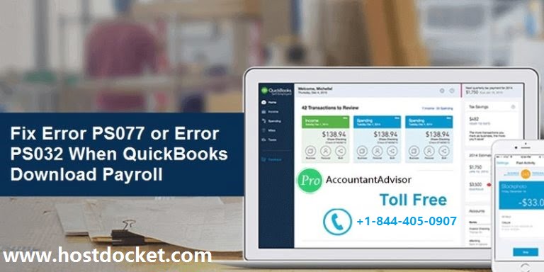 Fix Error PS077 or Error PS032 When QuickBooks Download Payroll Updates