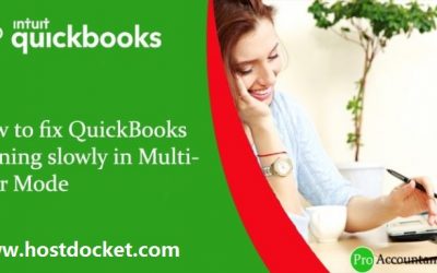 How to Resolve QuickBooks Running Slow Issues in Multi-User Mode?