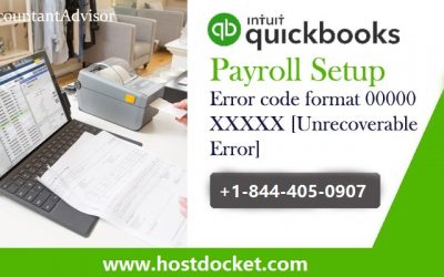 How to Fix Payroll Setup Error code format 00000 XXXXX [Unrecoverable Error]?