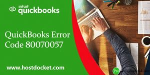 QuickBooks Error Code 80070057