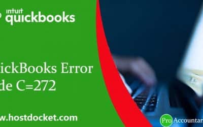 How to Fix QuickBooks Error Code C=272?
