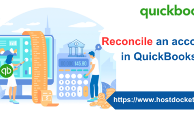 Reconcile an account in QuickBooks