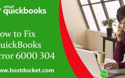How to Troubleshoot QuickBooks Error Code 6000 304?