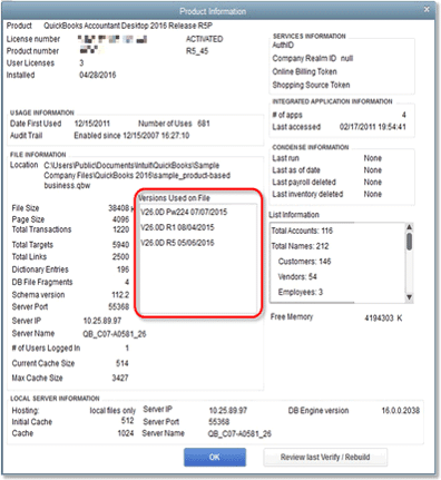 QuickBooks Desktop Pro Premier or Enterprise Version QuickBooks Desktop Pro Premier or Enterprise Version