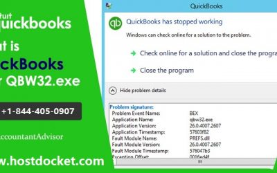 Fix QuickBooks QBW32.exe Error (Application Error Message)