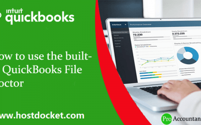 How to use the built-in QuickBooks File Doctor?