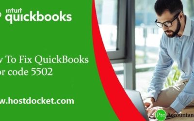 Fixation of QuickBooks Error 5502 (Easy Troubleshooting Steps)