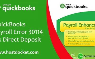 How to Fix QuickBooks Payroll Error 30114?