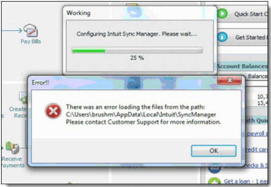 QuickBooks Data Sync Manager -quickbooks error code 5502