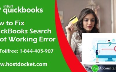 How to Fix QuickBooks Search is not Working?