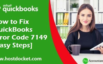 How to Troubleshoot QuickBooks Error 7149?