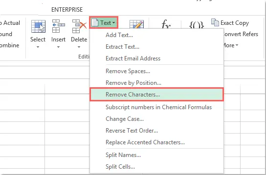 Remove special characters from company file name