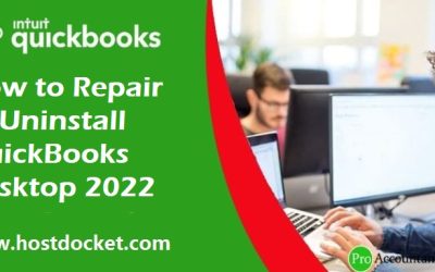 How to Repair or Uninstall QuickBooks Desktop 2022?