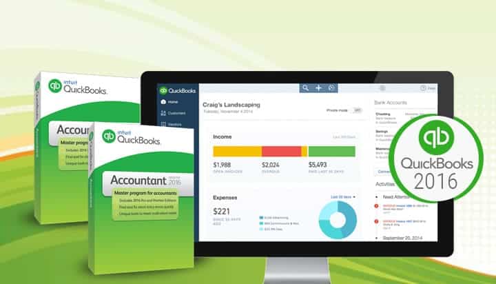 Demonstration of QuickBooks Desktop 2016 products