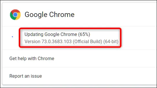 Update Chrome