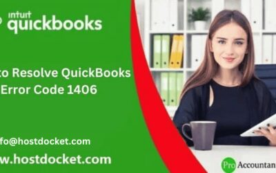 How to Resolve QuickBooks Error Code 1406?