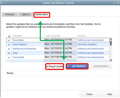 Update QuickBooks desktop 