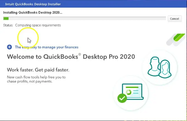 re-install quickbooks desktop to resolve quickbooks error code 1646