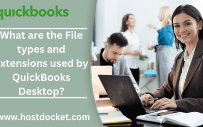 What are the File types and Extensions used by QuickBooks Desktop?