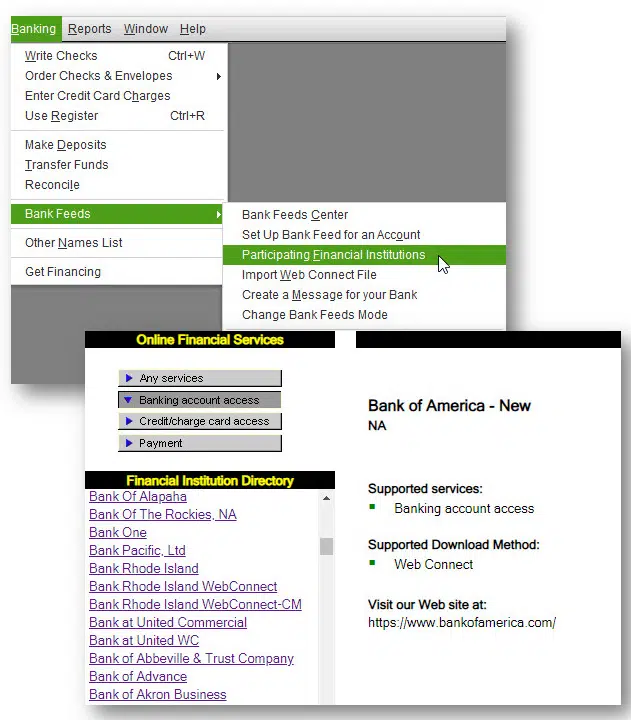 Improved bank connectivity - QuickBooks desktop 2023