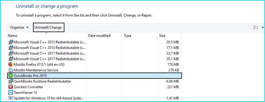 Uninstall and reinstall QuickBooks 