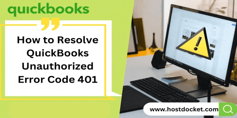 How to Resolve QuickBooks Unauthorized Error Code 401 - Feature image