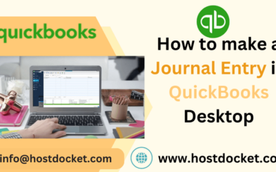 How to make a Journal Entry in QuickBooks Desktop?