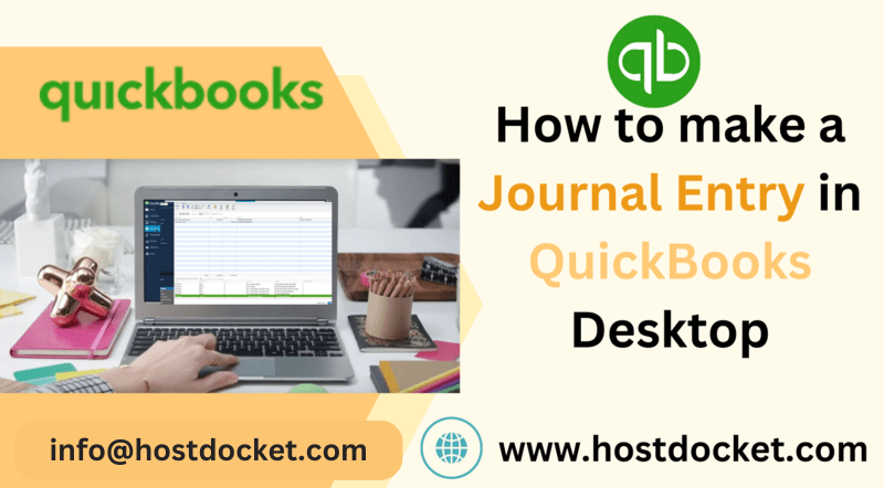 Journal Entery in QuickBooks Banner image