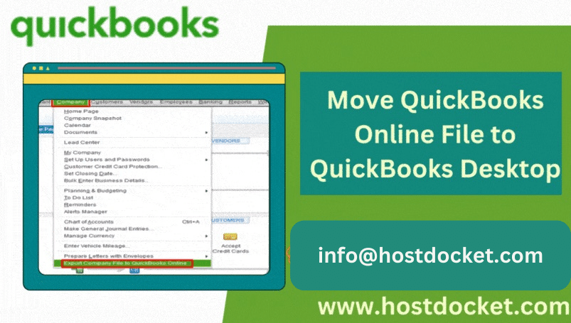 How to Transfer Data Files from QuickBooks Online to QuickBooks Desktop?