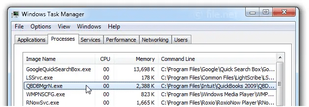 verifying QBBDBMgrN.exe file - QuickBooks unable to connect to remote server 