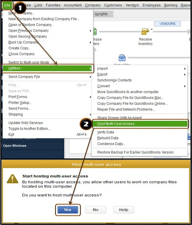 host multi-user access - Unable to connect to remote server 