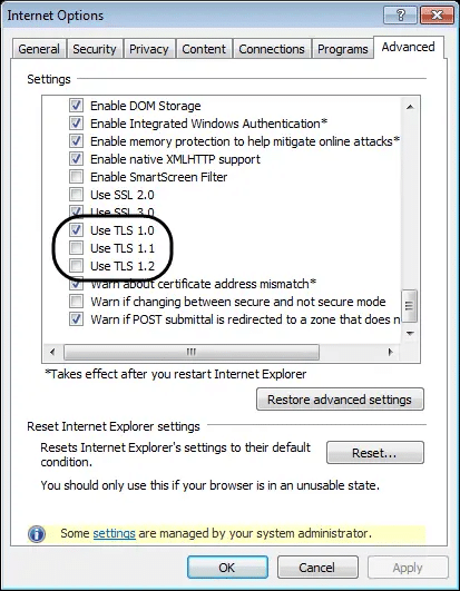 Verify TLS