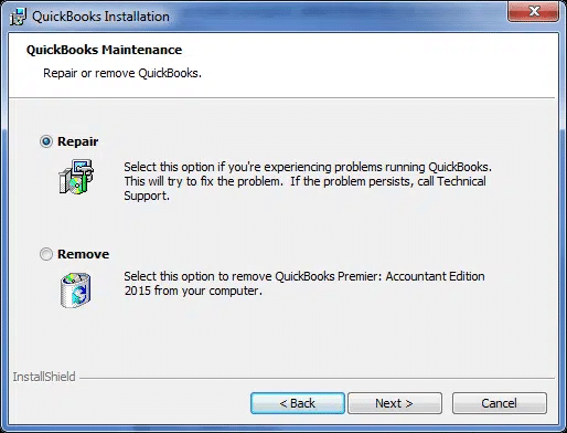 Repair QuickBooks - Error QBw32.exe 