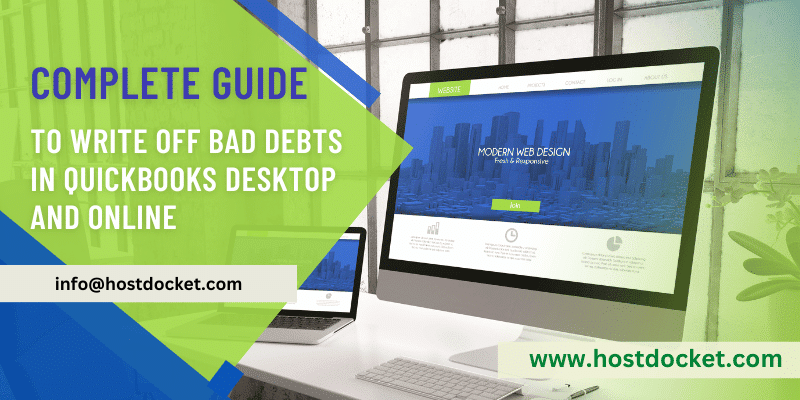 Write off bad debts in QuickBooks desktop and online - feature image