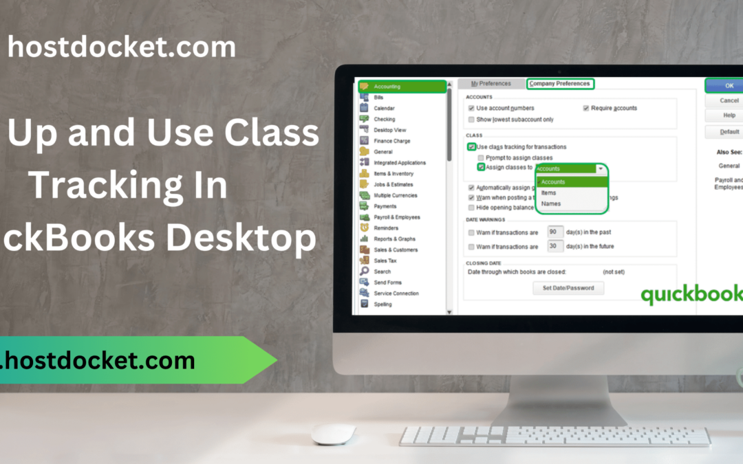 Class Tracking in QuickBooks Desktop