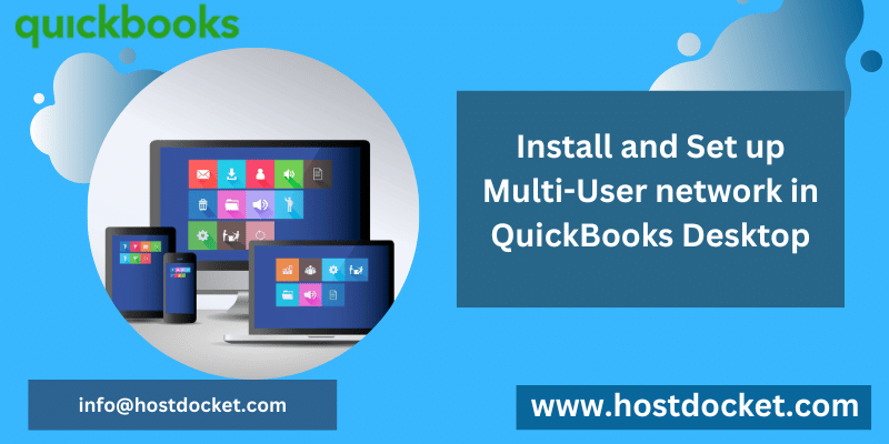Install and Set up Multi-User network in QuickBooks Desktop - Feature image