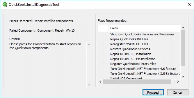 QuickBooks Installa Diagnostic Tool