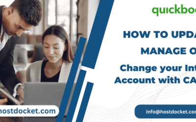 Update, Manage or Change your Intuit Account with CAMPs