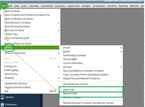 Verify data or rebuild data