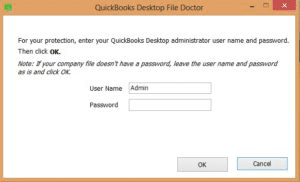 QuickBooks file doctor tool - Got unexpected error 5 in QuickBooks 