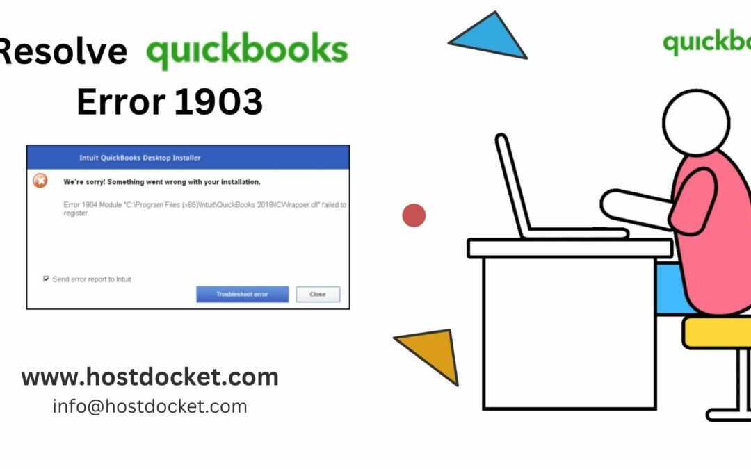 Resolve Quickbooks Error 1903