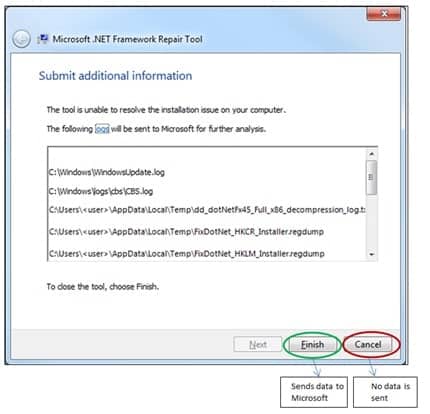 Using Microsoft .Net Framework Repair Tool to Resolve QuickBooks error code 1903