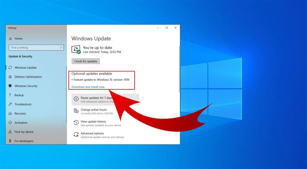 Updating Windows to Resolve the Quickbook Error 1903